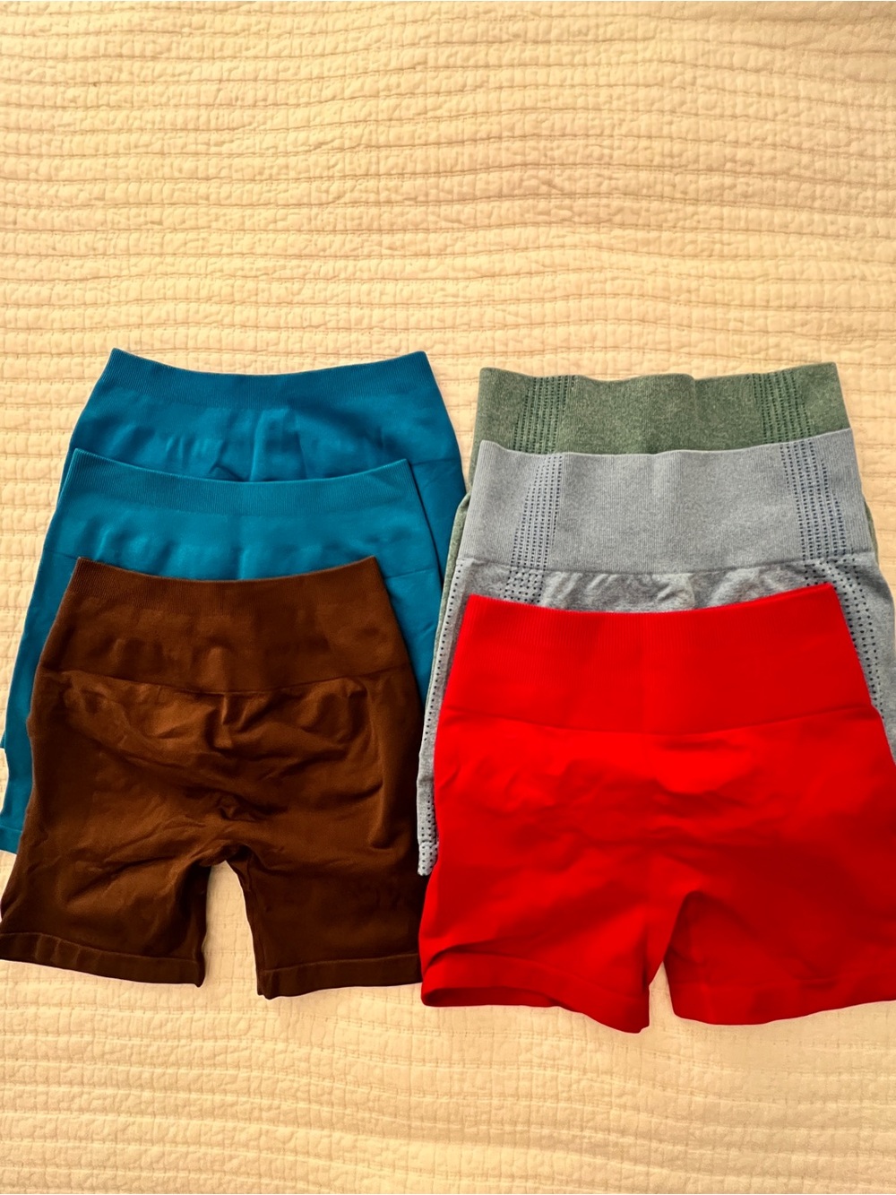Assorted Aurola and No Brand Gym Shorts Set of 6